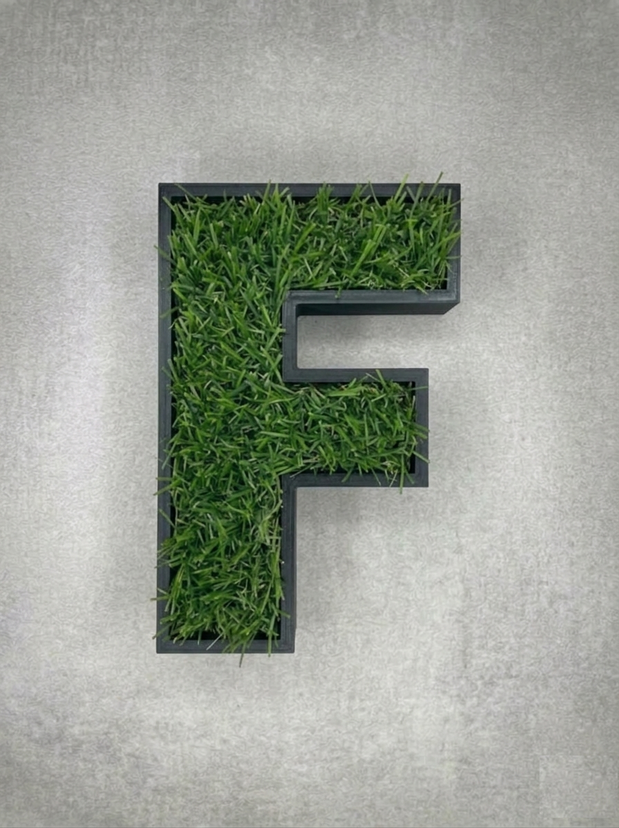 Egyedi műfű feliratok