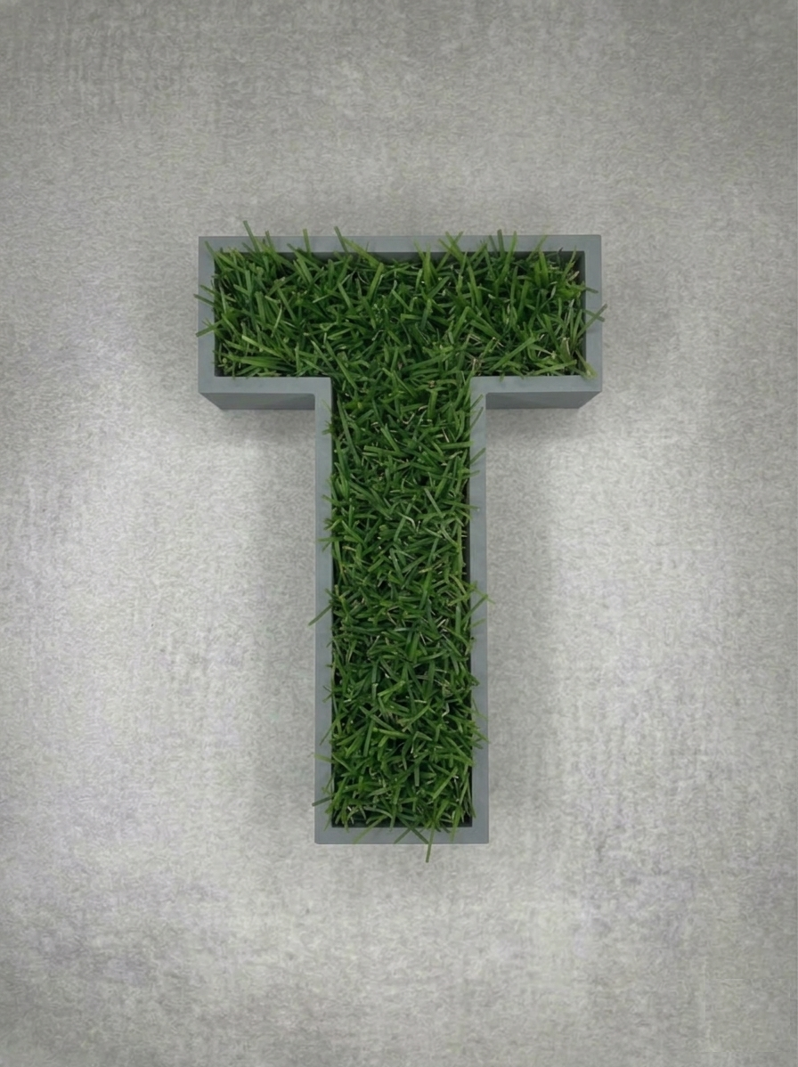 Egyedi műfű feliratok