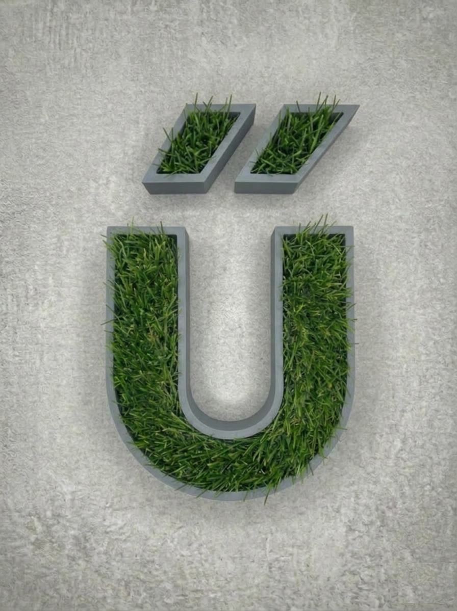 Egyedi műfű feliratok
